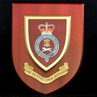 The Queen's Own Hussars - Wall Shield Plaque | MOD Licensed Seller