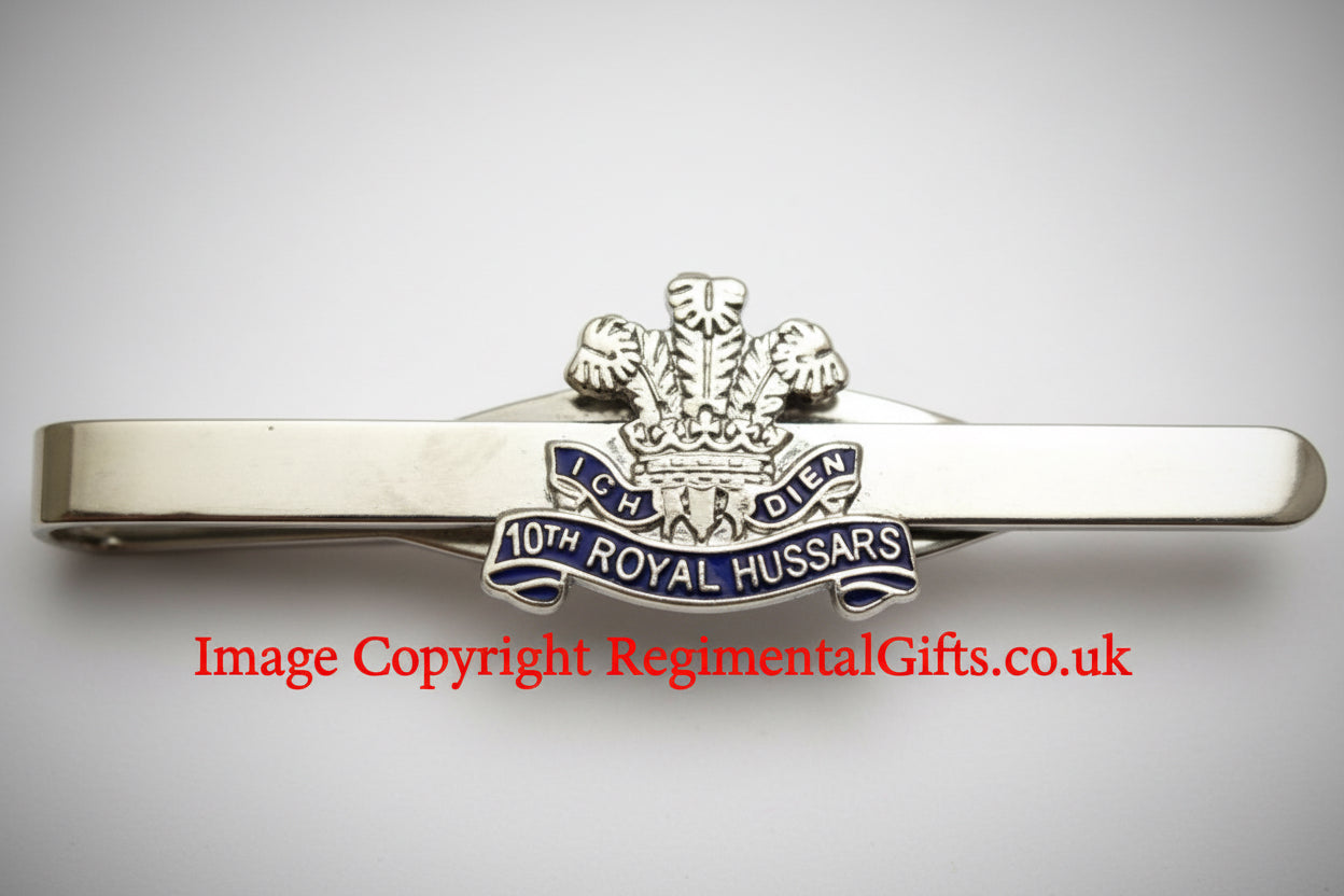 10th Hussars (Prince of Wales's Own Royal) Tie Bar