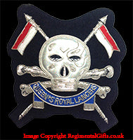 The Queen's Royal Lancers - Blazer Badge - Handmade - MOD Licenced Seller