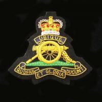 Royal Artillery (Royal Regiment of Artillery) (RA) - Blazer Badge - Handmade - MOD Licenced Seller