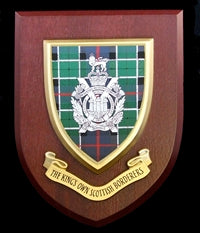 The King's Own Scottish Borderers (KOSB) - Wall Shield Plaque | MOD Licensed Seller