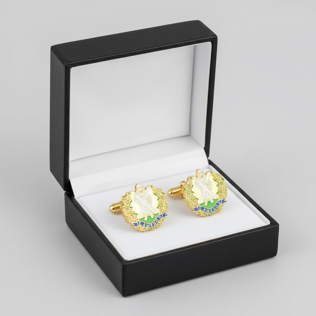 The Queen's Own Cameron Highlanders Cufflinks | MOD Licensed Product