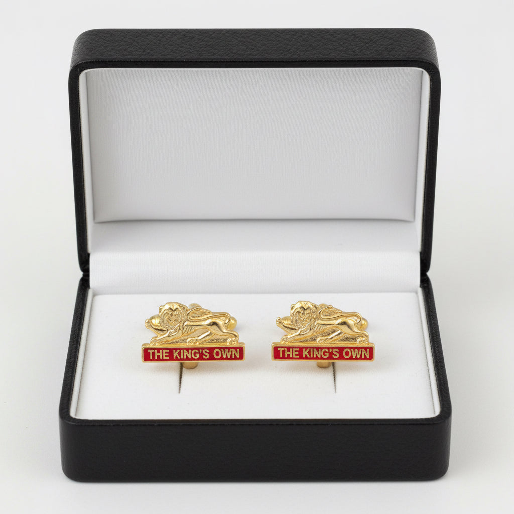 The King's Own Royal Regiment Cufflinks | MOD Licensed Product