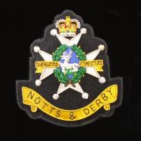 The Sherwood Foresters (Notts & Derby) - Blazer Badge - Handmade - MOD Licenced Seller
