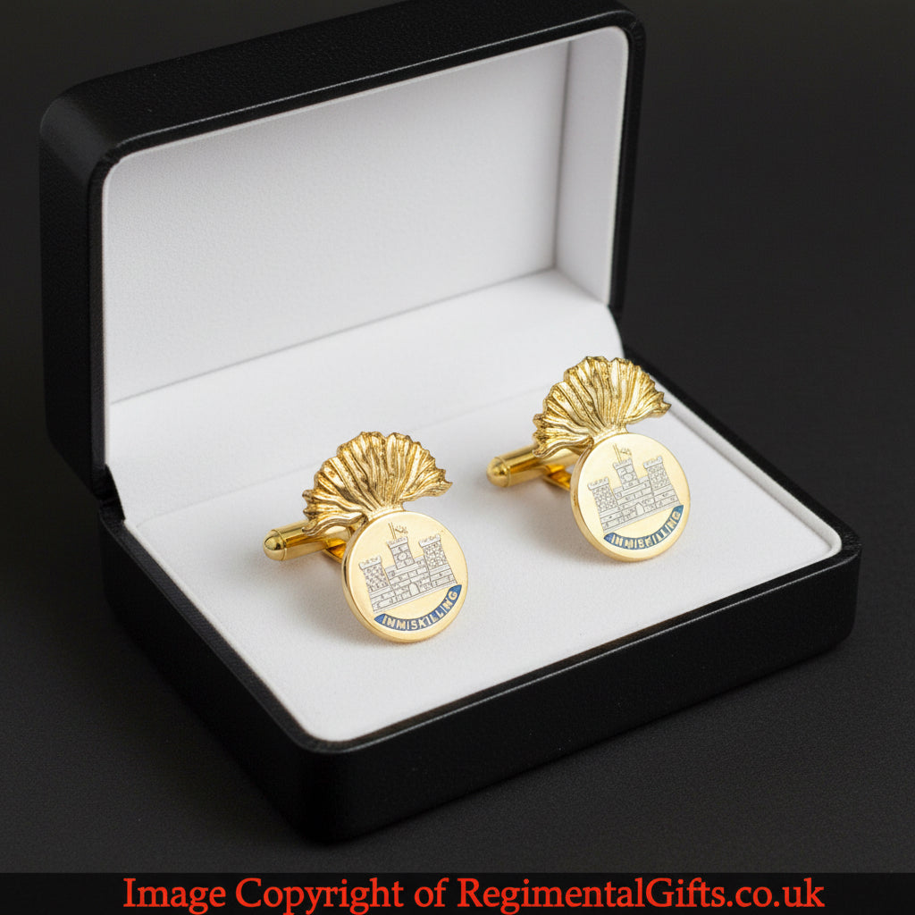 The Royal Inniskilling Fusiliers Cufflinks | MOD Licensed Product