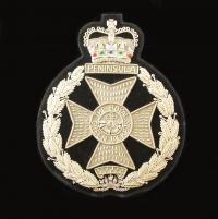 The Royal Green Jackets (RGJ) - Blazer Badge - Handmade - MOD Licenced Seller