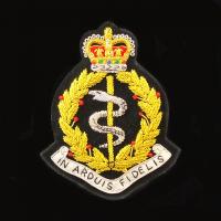 Royal Army Medical Corps (RAMC) - Blazer Badge - Handmade - MOD Licenced Seller