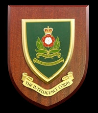 Intelligence Corps (INT CORPS) - Wall Shield Plaque | MOD Licensed Seller