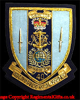 40 Commando RM - Blazer Badge - Handmade - MOD Licenced Seller