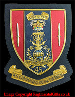 45 Commando RM - Blazer Badge - Handmade - MOD Licenced Seller