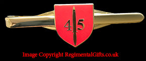 45 Commando Royal Marines Shield Tie Bar