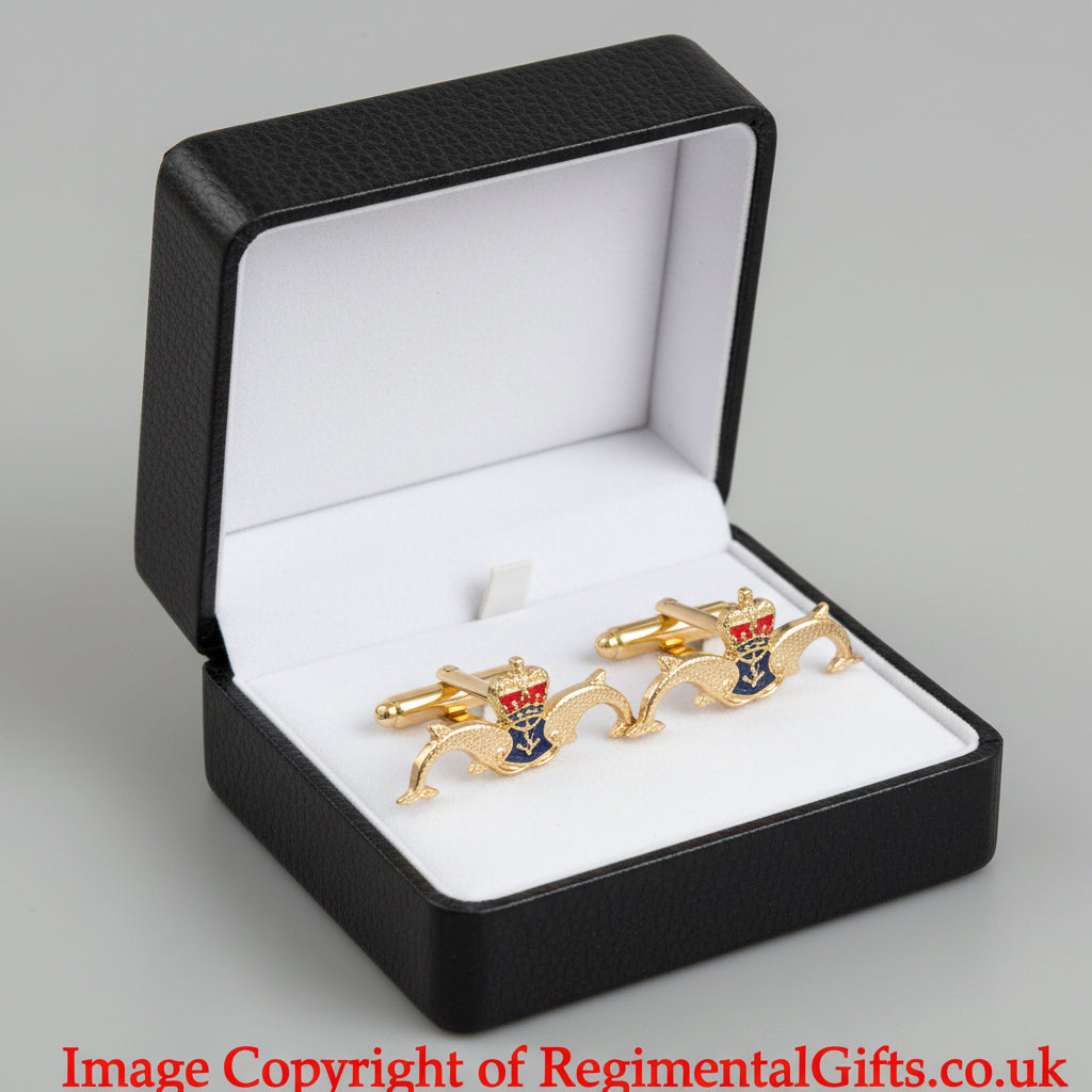 Royal Navy Submarine Service Cufflinks | MOD Licensed Product