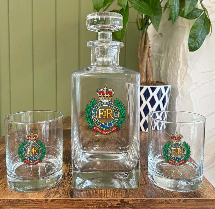 Royal Engineers - Decanter