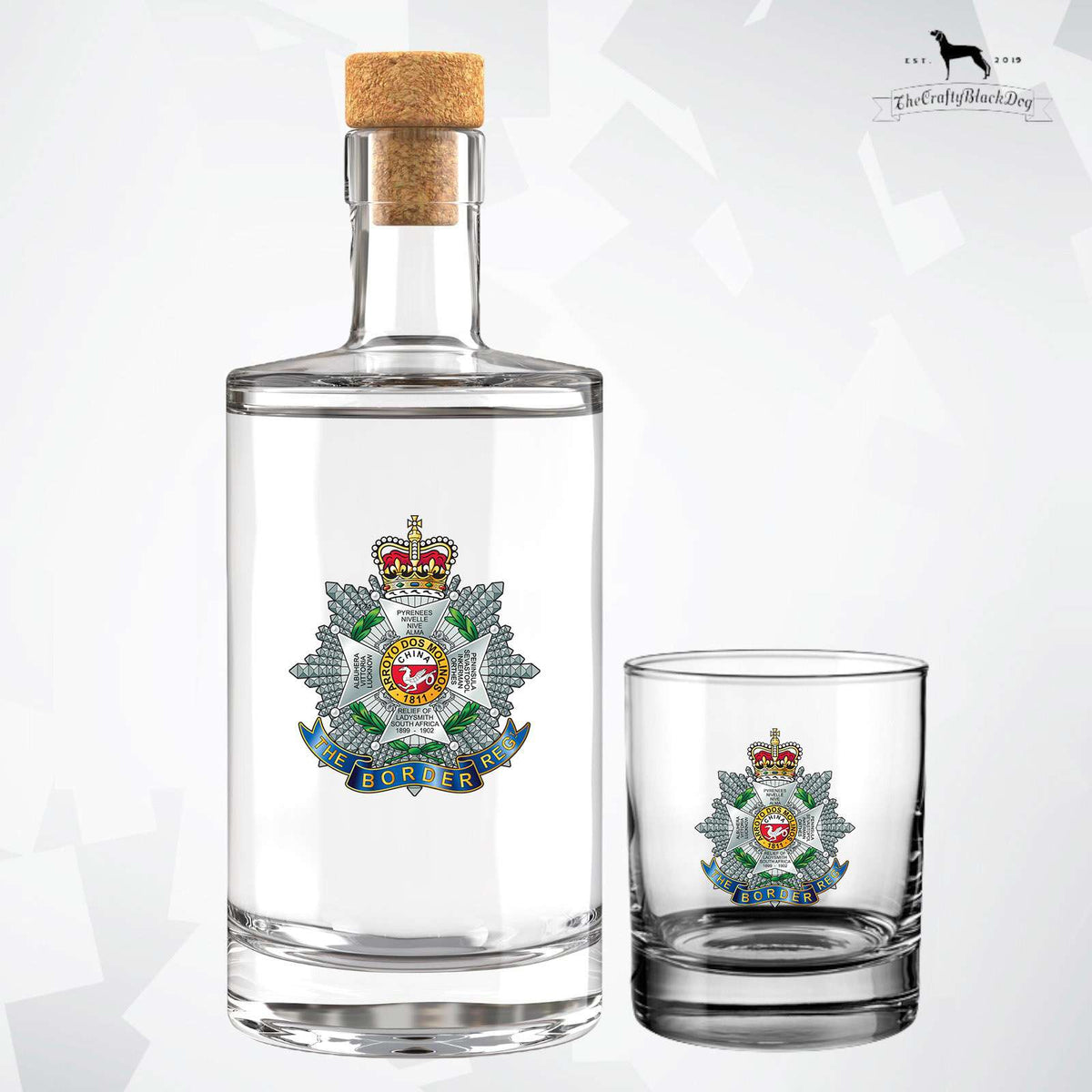 The Border Regiment - Fill Your Own Spirit Bottle