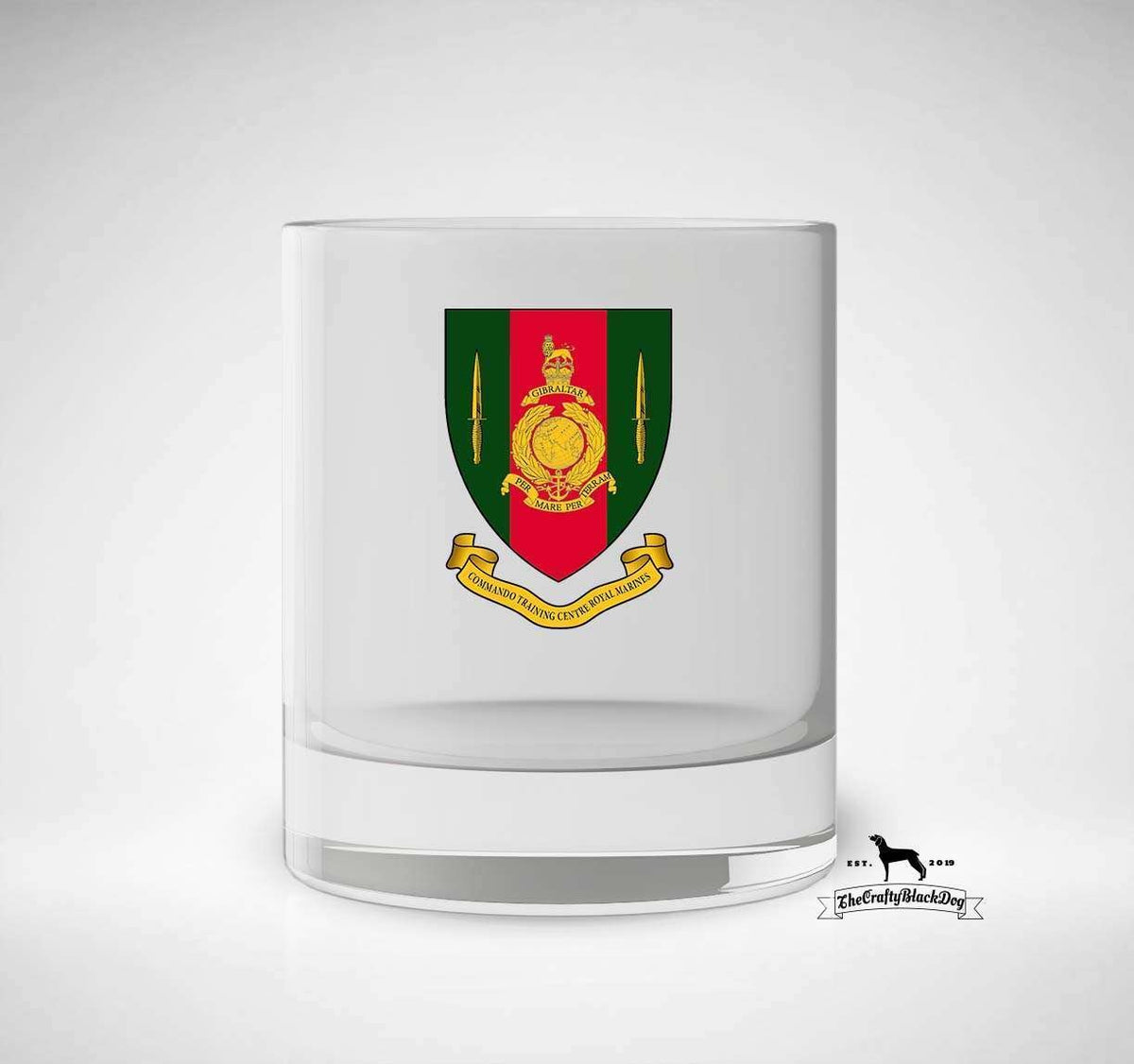Commando Training Centre RM - Whiskey/Spirit Glass