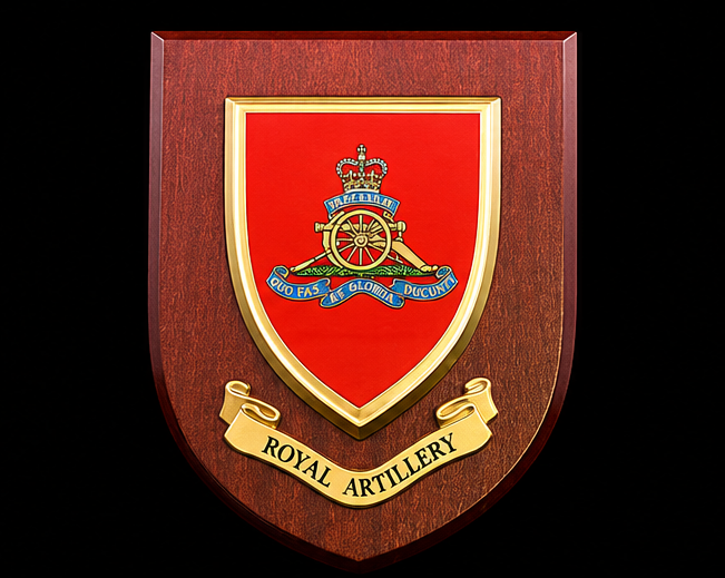 Royal Artillery (Royal Regiment of Artillery) (RA) - Wall Shield Plaque | MOD Licensed Seller