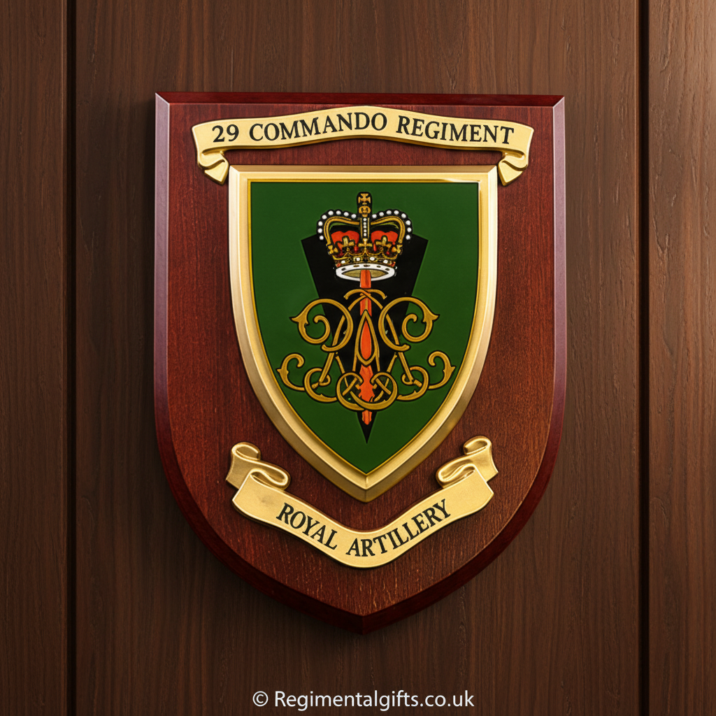 29 Cdo Royal Artillery - Wall Shield Plaque | MOD Licensed Seller