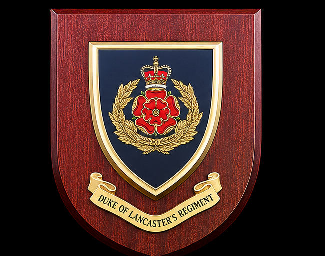 The Duke of Lancaster's Regiment - Wall Shield Plaque | MOD Licensed Seller