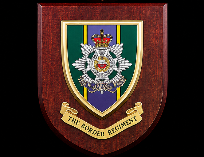 The Border Regiment - Wall Shield Plaque | MOD Licensed Seller