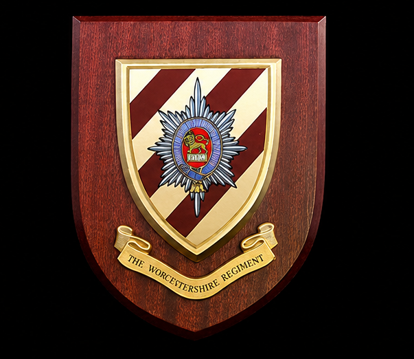The Worcestershire Regiment - Wall Shield Plaque | MOD Licensed Seller