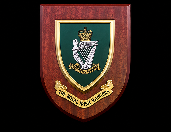 The Royal Irish Rangers - Wall Shield Plaque | MOD Licensed Seller