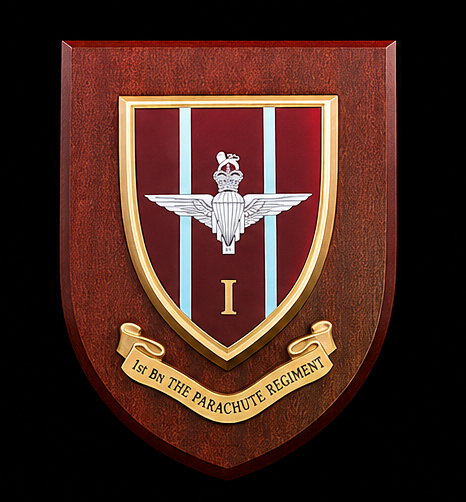 1st Bn The Parachute Regiment - Wall Shield Plaque | MOD Licensed Seller