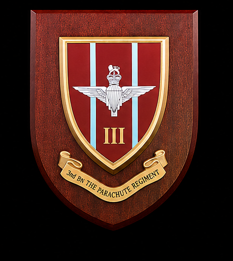 3rd Bn The Parachute Regiment - Wall Shield Plaque | MOD Licensed Seller