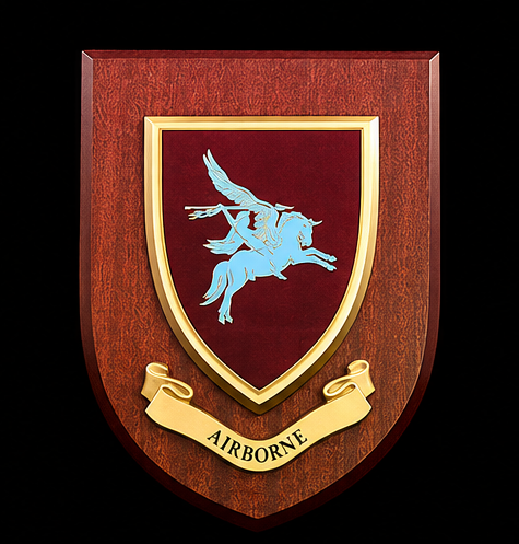Airborne Forces (Pegasus) - Wall Shield Plaque | MOD Licensed Seller