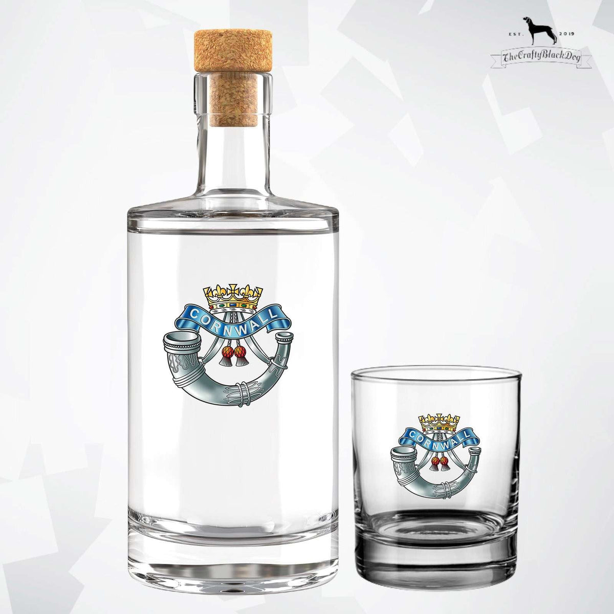 Duke of Cornwall's Light Infantry - Fill Your Own Spirit Bottle