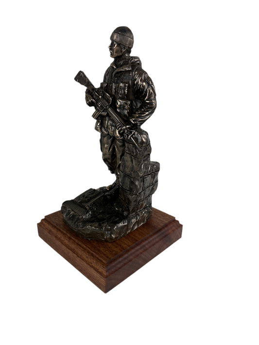 SAS Special Air Service Trooper – Cold Cast Bronze Military Statue