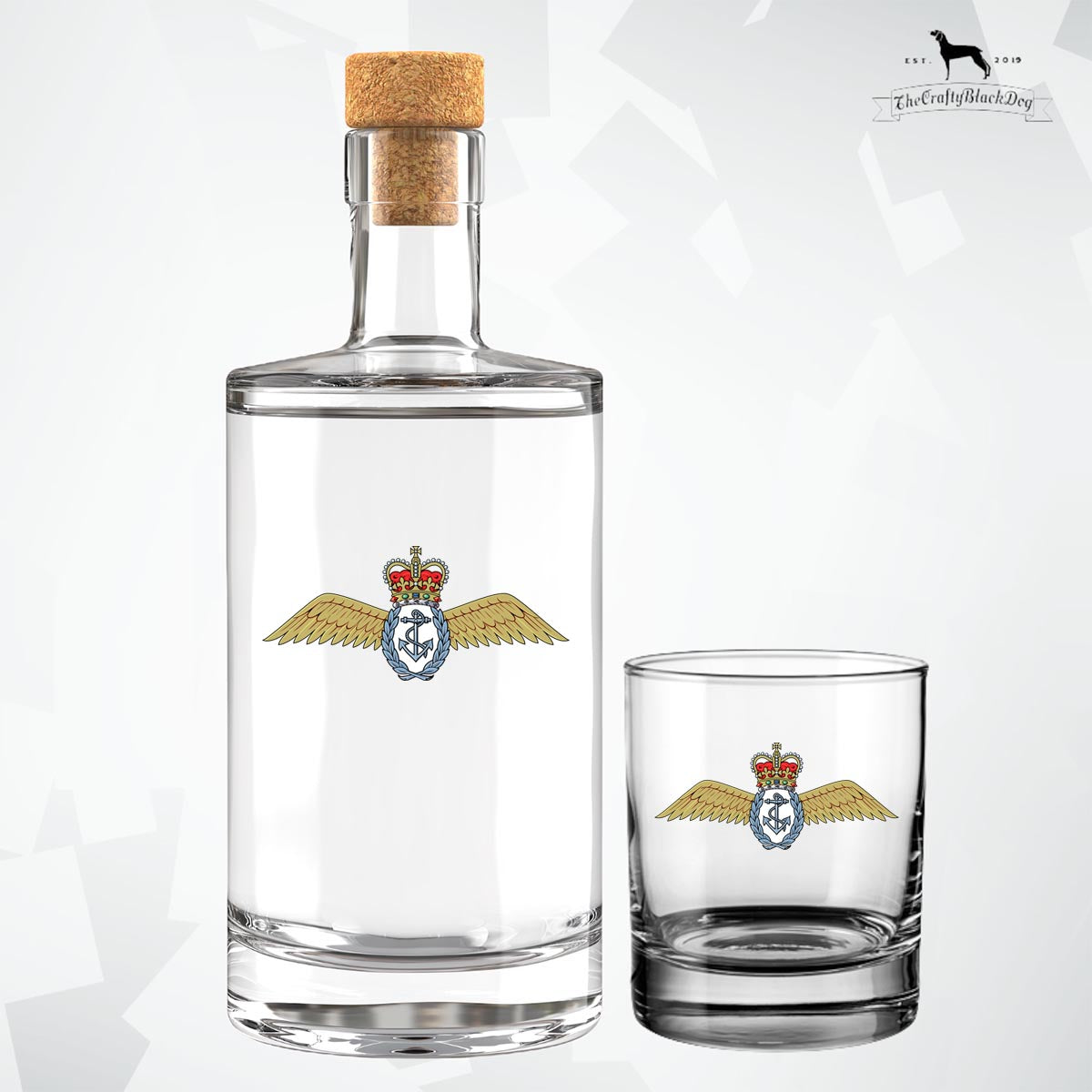 Fleet Air Arm Wings - Fill Your Own Spirit Bottle