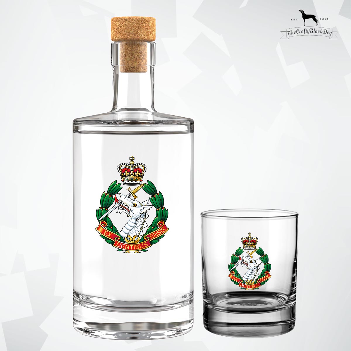 Royal Army Dental Corps - Fill Your Own Spirit Bottle