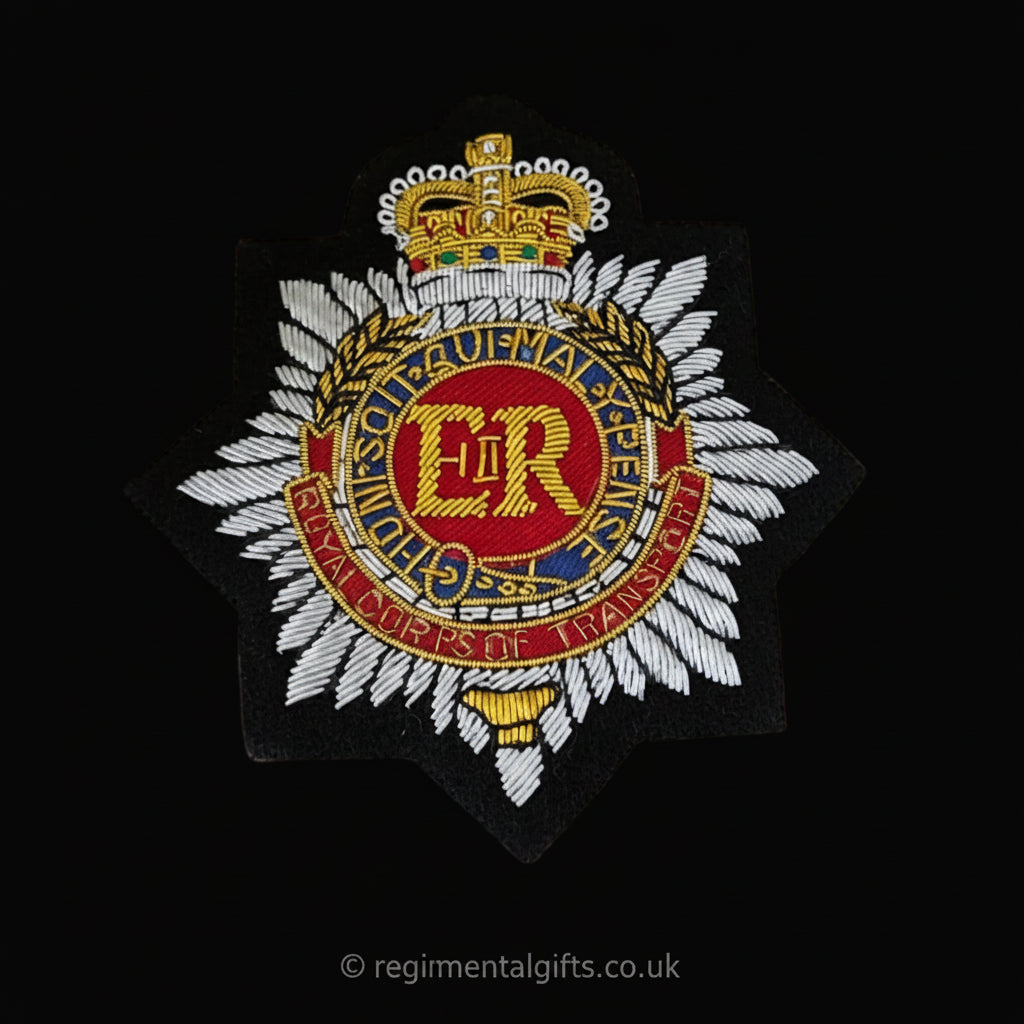 Royal Corps of Transport (RCT) - Blazer Badge - Handmade - MOD Licenced Seller
