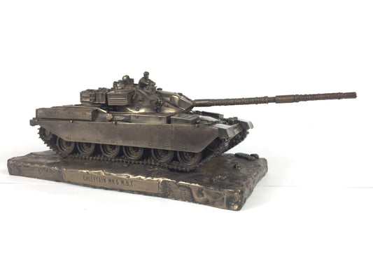 FV4201 Chieftain Mk 3 – Cold Cast Bronze Main Battle Tank