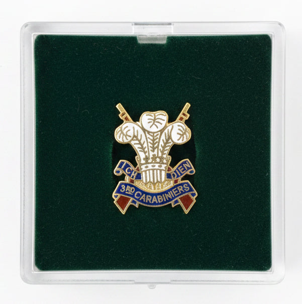 3rd Carabiniers - British Military Lapel Pin Badge | MOD Licensed