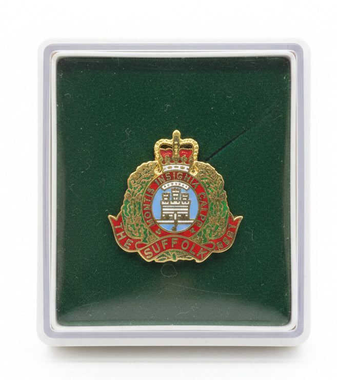 The Suffolk Regiment - British Military Lapel Pin Badge | MOD Licensed