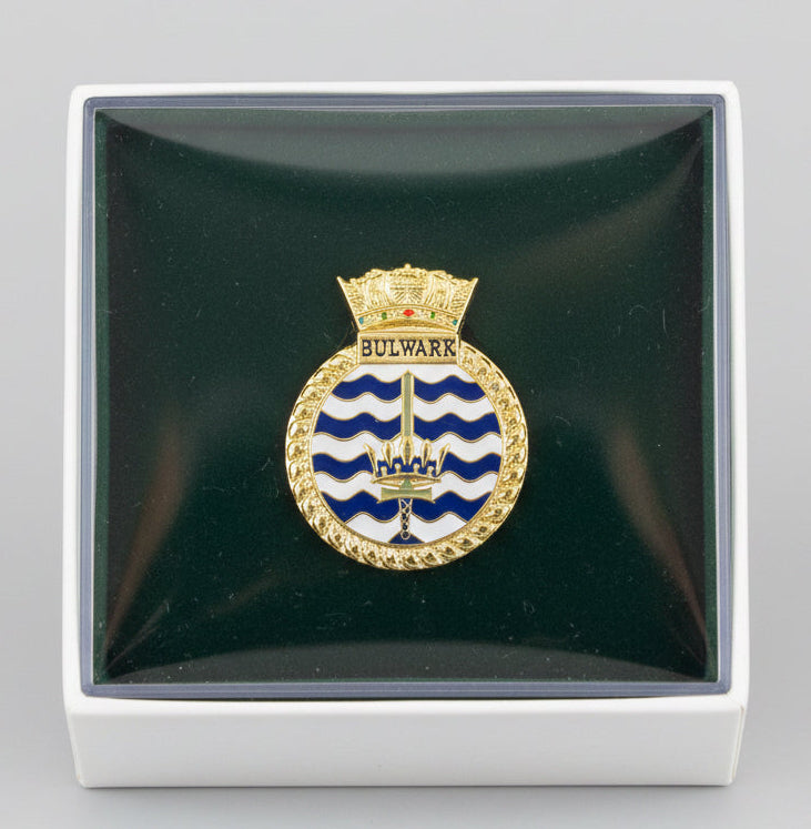 HMS Bulwark Lapel Pin Badge | MOD Licensed