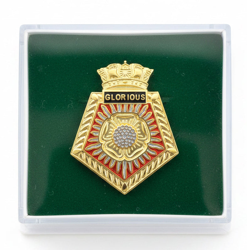 HMS Glorious Lapel Pin Badge | MOD Licensed