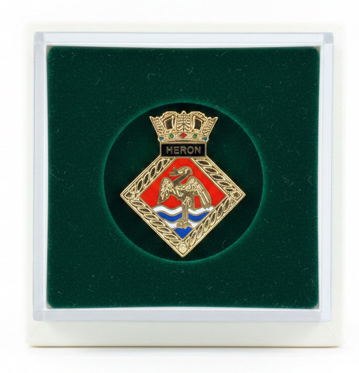 HMS Heron Lapel Pin Badge | MOD Licensed