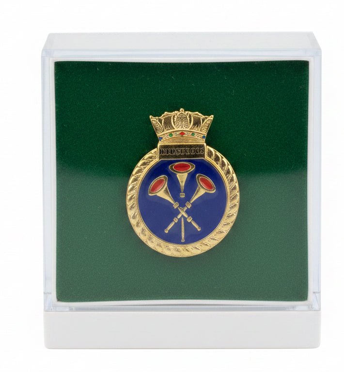 HMS Illustrious Lapel Pin Badge | MOD Licensed