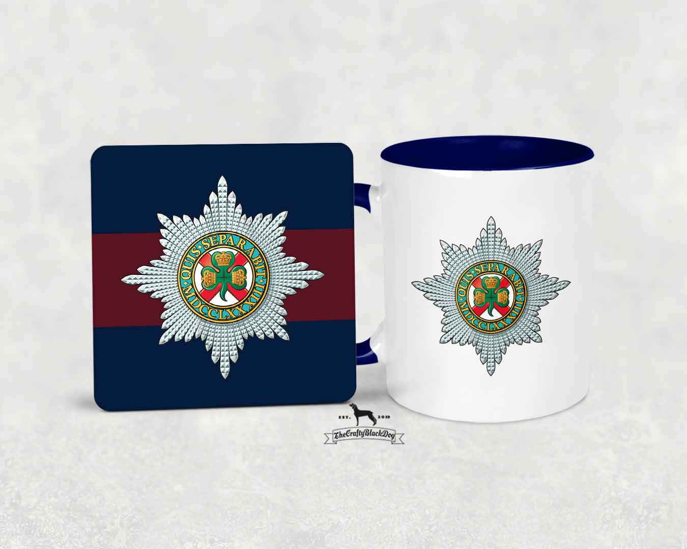 IRISH GUARDS - MUG and COASTER SET