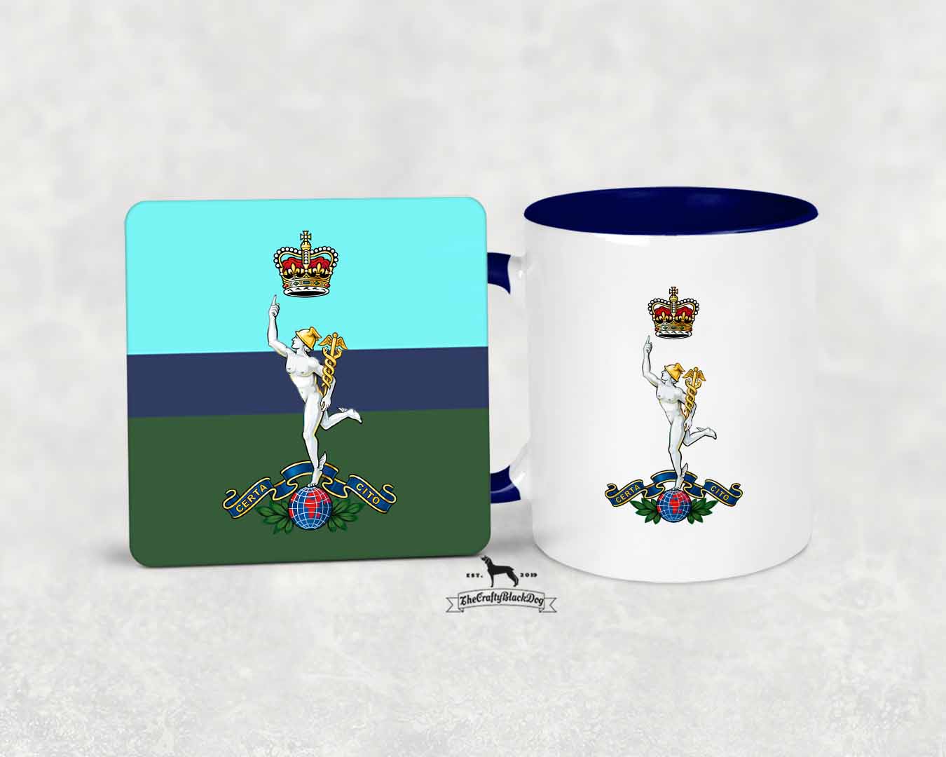Royal Corps of Signals - Mug and Coaster Set