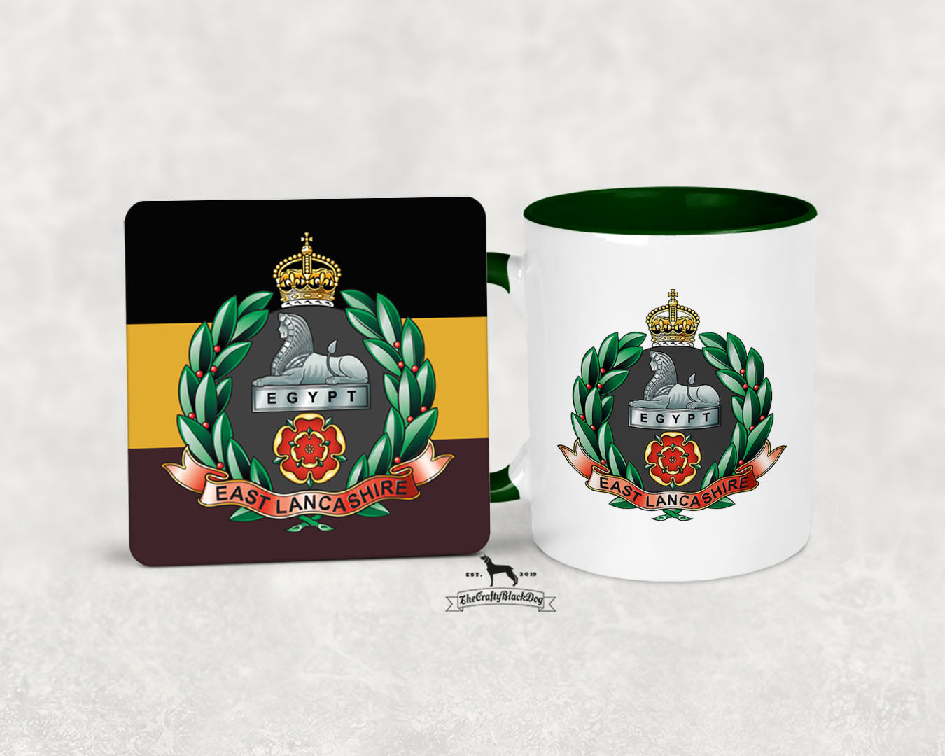 East Lancashire Regiment - Mug And Coaster
