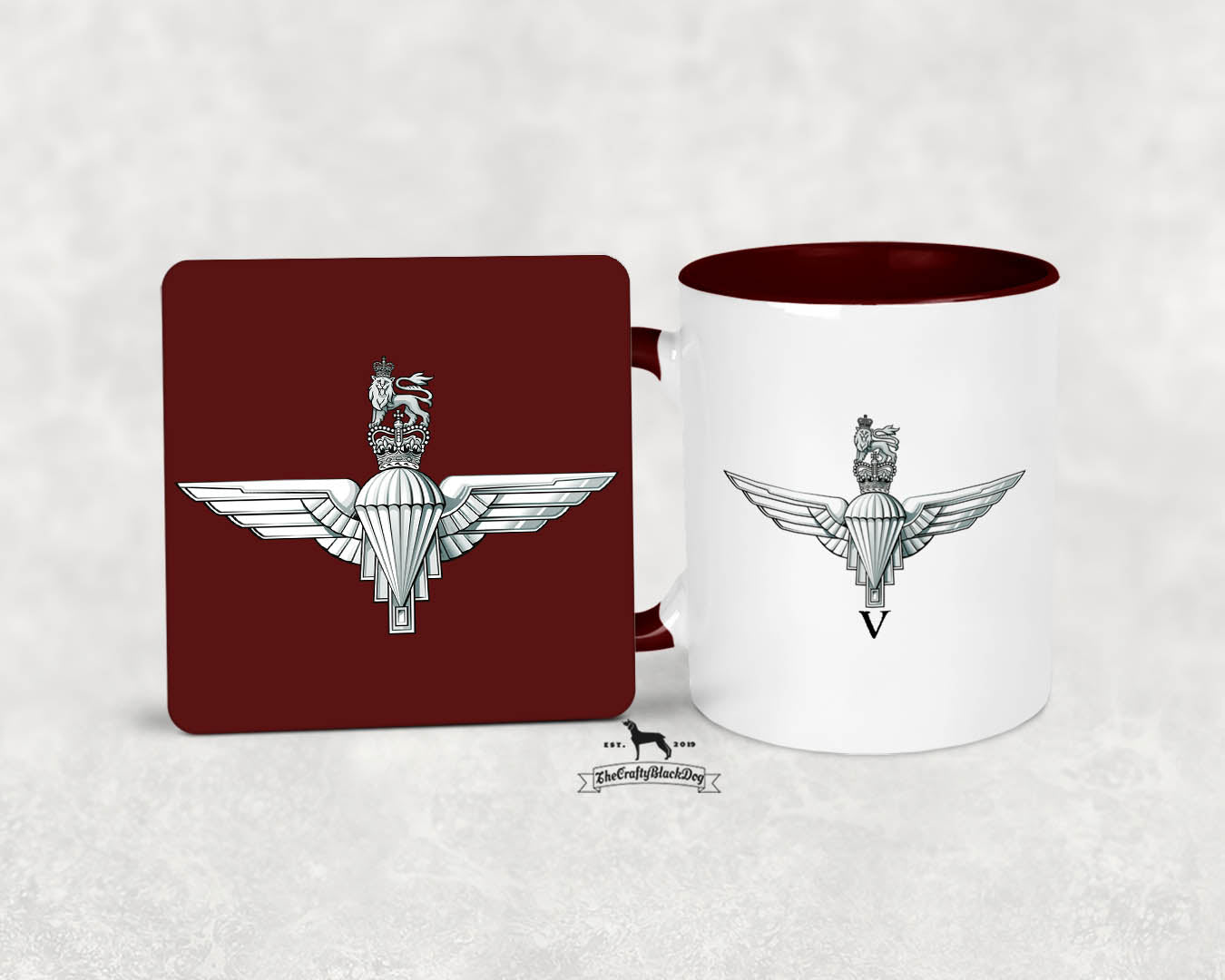 V PARA - Mug And Coaster