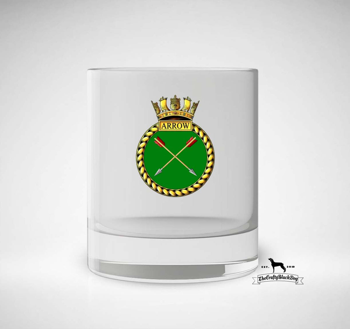 HMS Arrow - Whiskey/Spirit Glass