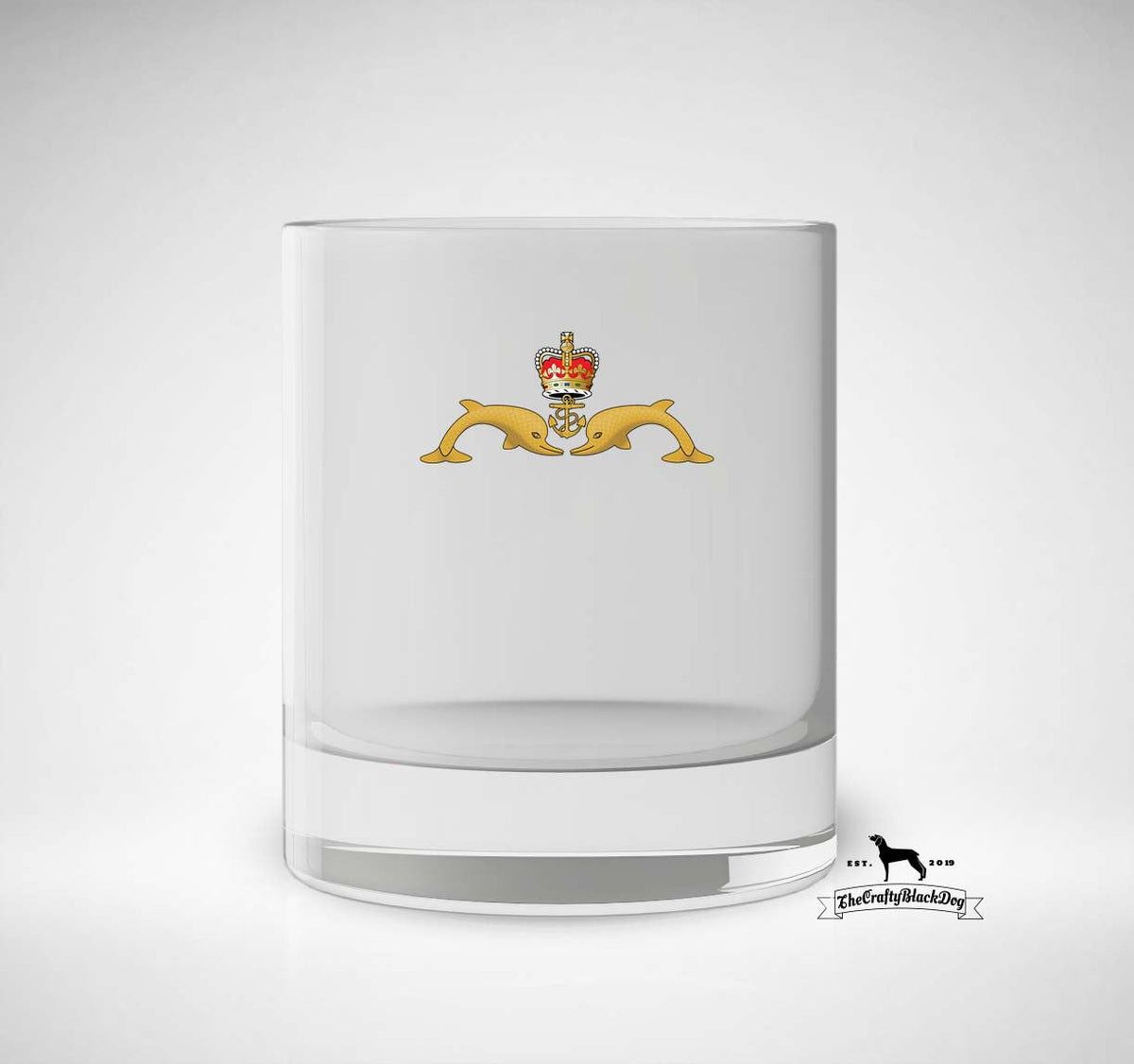 Submariner Dolphins - Whiskey/Spirit Glass