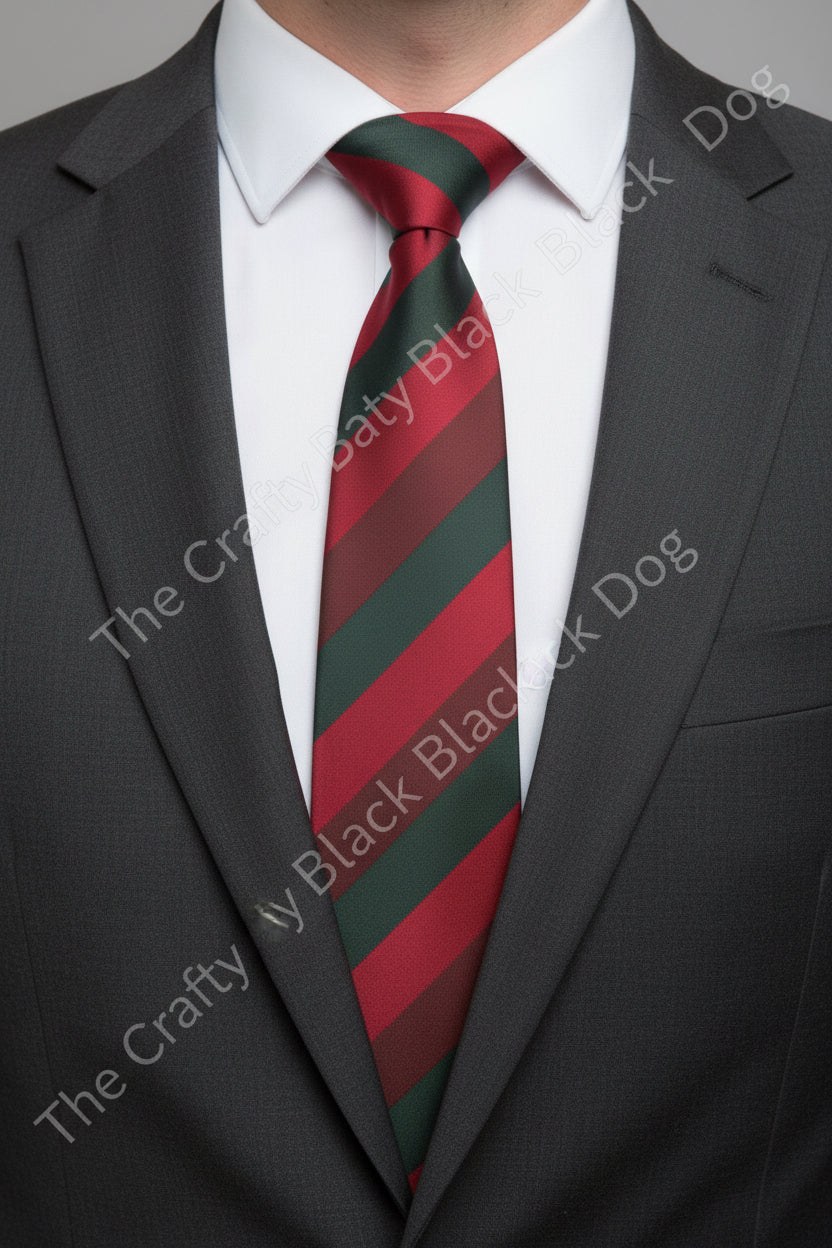 Royal Tank Regiment - Stripe Tie