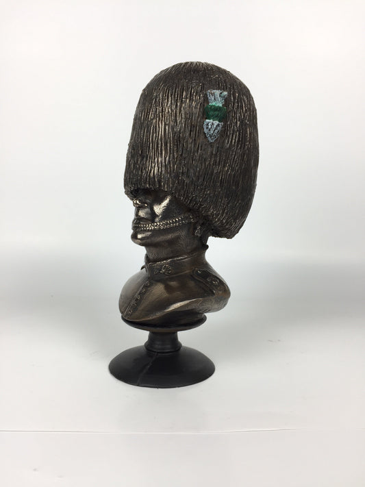 Welsh Guards Bust – Cold Cast Bronze Military Statue