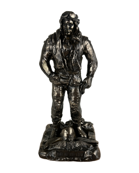 RAF WW2 Fighter Pilot – Cold Cast Bronze Military Statue