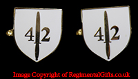 42 Commando Royal Marines (RM) Cufflinks